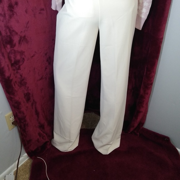 White House Black Market wide leg dress pants - Picture 7 of 8